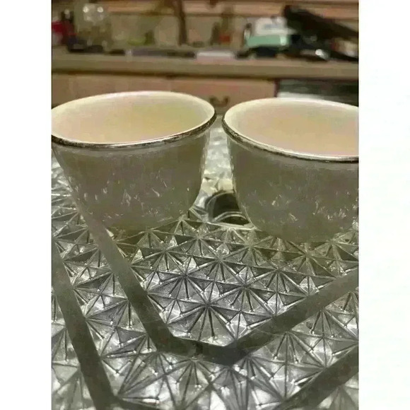 Bakerite (2) ramekins  Amy pattern - Picture 2 of 5